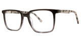 G.V. Executive Eyeglasses GVX596 Black Fd/Grey