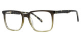 G.V. Executive Eyeglasses GVX596 Black Fd/Olive