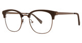 G.V. Executive Eyeglasses GVX598 Matte Brown