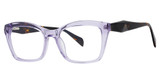 Genevieve Paris Design Eyeglasses FABIANA Lilac Cry/Tortoise