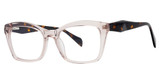 Genevieve Paris Design Eyeglasses FABIANA Pink Cry/Tortoise