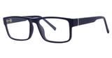 Modern Plastics I Eyeglasses VISIONARY Navy Matte