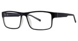 Modern Plastics I Eyeglasses VISIONARY Black/Crystal
