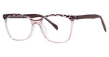 Modern Plastics I Eyeglasses Kinetic Burgundy Cry/Black