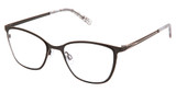 Kliik:denmark Eyeglasses K-789 CHARCOAL ROSE GOLD/M103
