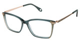 FYSH Eyeglasses FYSH 3763 TEAL ROSE GOLD/S404