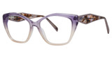 Genevieve Boutique DOWNTOWN Purple/Blush/Tortoise