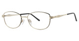 Modern Metals Eyeglasses PENELOPE Gold/Black