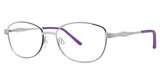 Modern Metals Eyeglasses PENELOPE Silver/Purple