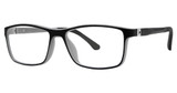 Modern Plastics II Eyeglasses EXPLORER Black Matte/Grey