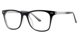 Modern Times Eyeglasses BUFFY Black/Crystal