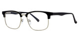 Modern Times Eyeglasses LEVEL Black/Silver