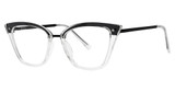 Modern Times Eyeglasses ELVIRA Crystal/Black