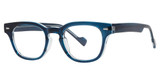 Modern Plastics I Eyeglasses BENEATH Navy/Crystal