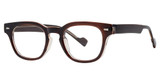 Modern Plastics I Eyeglasses BENEATH Brown/Crystal