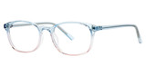 Modern Plastics I Eyeglasses GIRLY Blue/Rose/Crystal