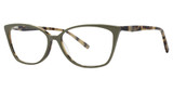 Vera Wang Eyeglasses V723 Olive Tortoise/OL