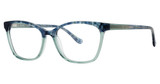 kensie Eyeglasses Heartfelt Blue Spruce/BL