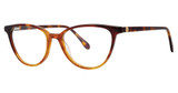 Lilly Pulitzer Eyeglasses Carmella Cognac Tortoise/TO