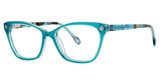 Lilly Pulitzer Eyeglasses Alivia Marine Teal/TE