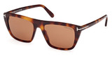 Tom Ford Eyeglasses FT1175 blonde havana / brown/53E