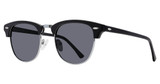 Eye Q Eyewear Eyeglasses MP5010 BLACK/SILVER/BLK