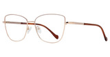 Eye Q Eyewear Eyeglasses MP118 PINK/GOLD/PINK