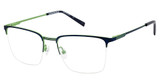 AÉROPOSTALE Eyeglasses AERO3011 Blue/Green/BLUE/GREEN