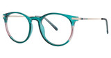 Avalon Collection Eyeglasses 5094 Teal/Pink