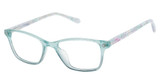 Lulu by Lulu Guinness Eyeglasses LK057 teal/TEA