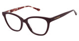 Isaac Mizrahi New York Eyeglasses IM 30097 Burgundy/BU