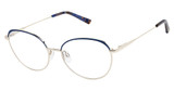 Isaac Mizrahi New York Eyeglasses IM 30099 Navy/NV