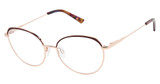 Isaac Mizrahi New York Eyeglasses IM 30099 Burgundy/BU