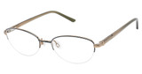 ELLE Eyeglasses EL 13572 Green/GN