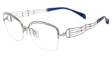 Line Art Eyeglasses XL 2184 Blue/BL