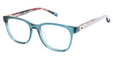 2BB Eyeglasses BRYNN TRANS TEAL/C02