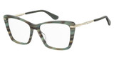STUART WEITZMAN Eyeglasses WZN 1017/G GREEN HRN/06AK