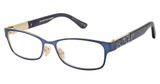 STUART WEITZMAN Eyeglasses WZN 1022/G MTBLUE GD/0NUC