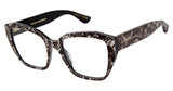 STUART WEITZMAN Eyeglasses WZN 1025/G PTTRBKWHT/003K