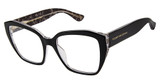 STUART WEITZMAN Eyeglasses WZN 1025/G BK PTTCRY/0W08