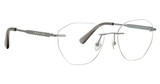 Totally Rimless Eyeglasses Aeline MATTE SILVER/MSL