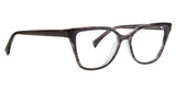 Badgley Mischka Eyeglasses Vonne GREY PURPLE/GPL