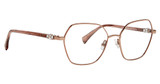 Badgley Mischka Eyeglasses Vittoria SAND BROWN/SNB