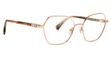 Badgley Mischka Eyeglasses Vittoria ROSE/GOLD/RGD