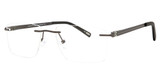 Konishi Eyeglasses KONISHI KF8575 Matte Dark Gun/C1