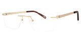 Konishi Eyeglasses KONISHI KF8575 Matte Gold/C3