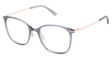 Steel + Tate Eyeglasses SLTA-0027 GREY ROSE GOLD/S303