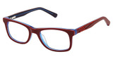 Superflex Eyeglasses SFK-315 BURGUNDY BLUE/S310