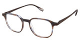 Evatik Eyeglasses EVATIK 9295 COFFEE NAVY SMOKE/S402