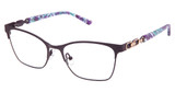 Superflex Eyeglasses SF-1187T PURPLE ROSE GOLD/M107